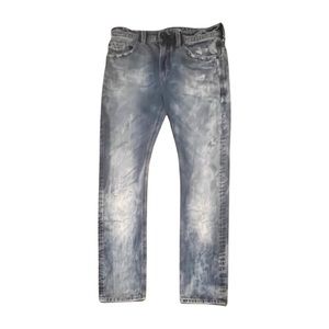 Diesel Mens Size 31/30 Washed Out Denim Blue Ripped Slim Jeans Casual Holidays.